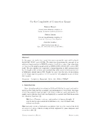On the Complexity of Connection Games