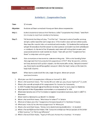 Activity 6 [COOPERATIVES in the SCHOOLS]