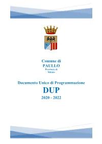 Dup Anni 2020 2022
