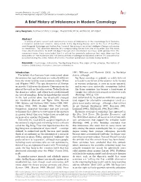 Intolerance-Modern-Cosmology.Pdf