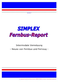 Simplex Fernbus-Report Intermodale Vernetzung.Pdf