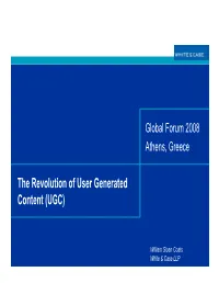 The Revolution of User Generated Content (UGC)
