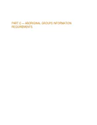 LNG Canada Export Terminal Section 13 – Background on Potentially Affected Aboriginal Groups October 2014