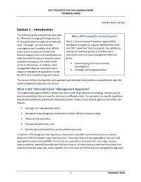 BEST PRACTICES for DATA MANAGEMENT TECHNICAL GUIDE Nov 2018 EPA ID # 542-F-18-003