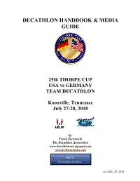 Decathlon Handbook & Media Guide