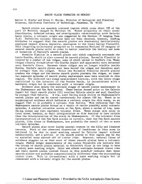 O Lunar and Planetary Institute Provided by the NASA Astrophysics Data System SMOOTH PLAINS FORMATION on MERCURY Kiefer, W.S