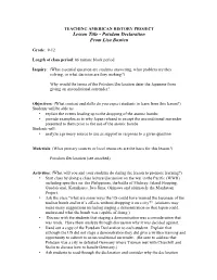 Potsdam Declaration from Lisa Bastien