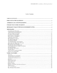 Table of Contents