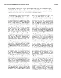 Beagle Rupes – Evidence for a Basal Decollement of Regional Extent in Mercury’S Lithosphere