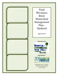 DRAFT Wicomico River