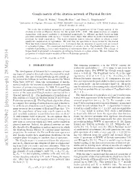Google Matrix of the Citation Network of Physical Review