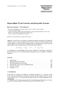Hyperelliptic Prym Varieties and Integrable Systems