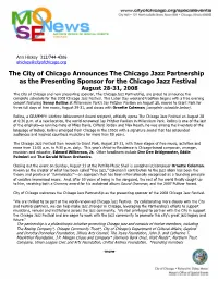 For Immediate Release