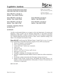 Revised Summary As Introduced (5/28/2021)