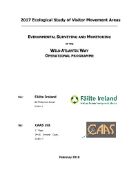 2017 Ecological Study of Visitor Movement Areas