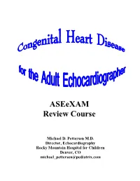 Aseexam Review Course