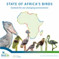 State of Africa's Birds