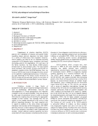 189 1. ABSTRACT 2. INTRODUCTION SOCS2: Physiological And