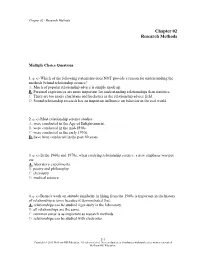 Chapter 02 Research Methods