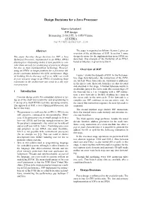 Design Decisions for a Java Processor