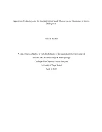 Discourses and Dissonance in Betafo, Madagascar Elena S