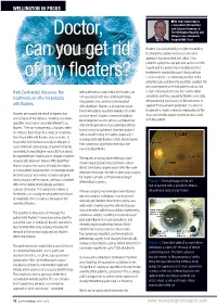 Guide to Vitrectomy for Floaters