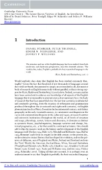 Introduction Edited by Daniel Schreier, Peter Trudgill, Edgar W