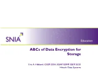Introduction to Storage Security
