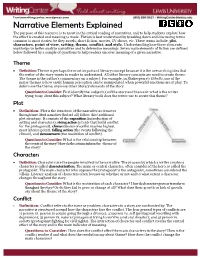 Narrative Elements Explained