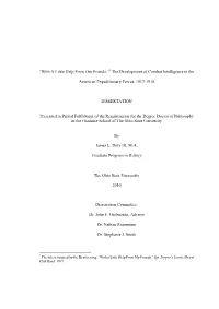 Views Expressed in This Work Are Those of the Author and Do Not Reflect the Official