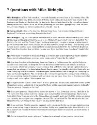7 Questions with Mike Birbiglia