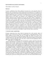 Derivational Economy in Syntax and Semantics