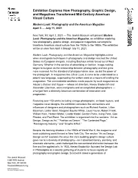 Modern Look Press Release 4.2.2021 Revised.Docx