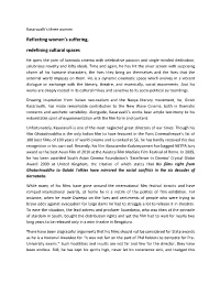 Reflecting Women's Suffering, Redefining Cultural Spaces