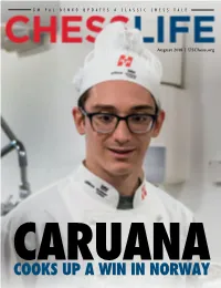 COOKS up a WIN in NORWAY Learn from the World Champion