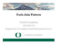 Fork-Join Pattern
