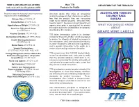 Grape Wine Labels