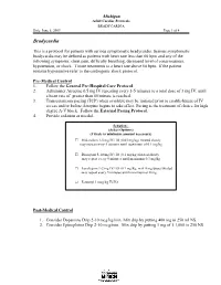 Bradycardia Protocol