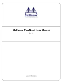 Connectx Programmers' Reference Manual