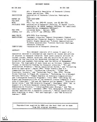Ed 376 833 Title Institution Report No Pub Date Note