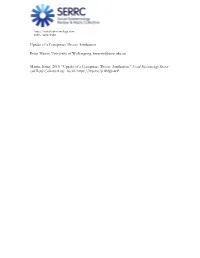 Uptake of a Conspiracy Theory Attribution Brian Martin, University
