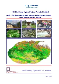 EIA of 96 MW Lethang HEP West Sikkim