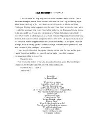 I Am Excalibur by Danny Hatch I Am Excalibur, the Only Truly Innocent