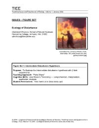 Intermediate Disturbance Hypothesis