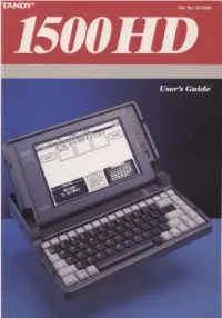 TANDY@ User Guide