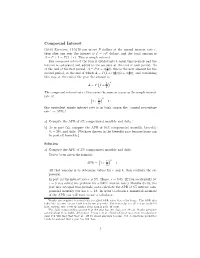 Compound Interest