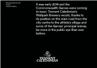 It Was Early 2014 and the Commonwealth Games Were