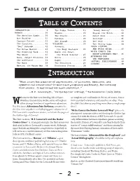 Table of Contents Introduction