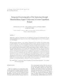 (Upper Cretaceous) of Extra-Carpathian Poland