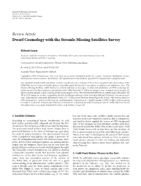 Dwarf Cosmology with the Stromlo Missing Satellites Survey
